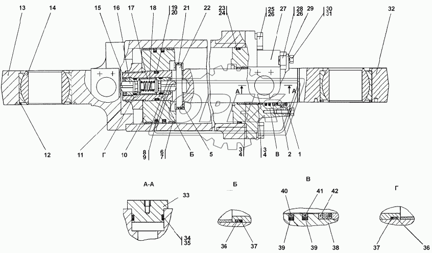 410602-95-40СП Гидроцилиндр