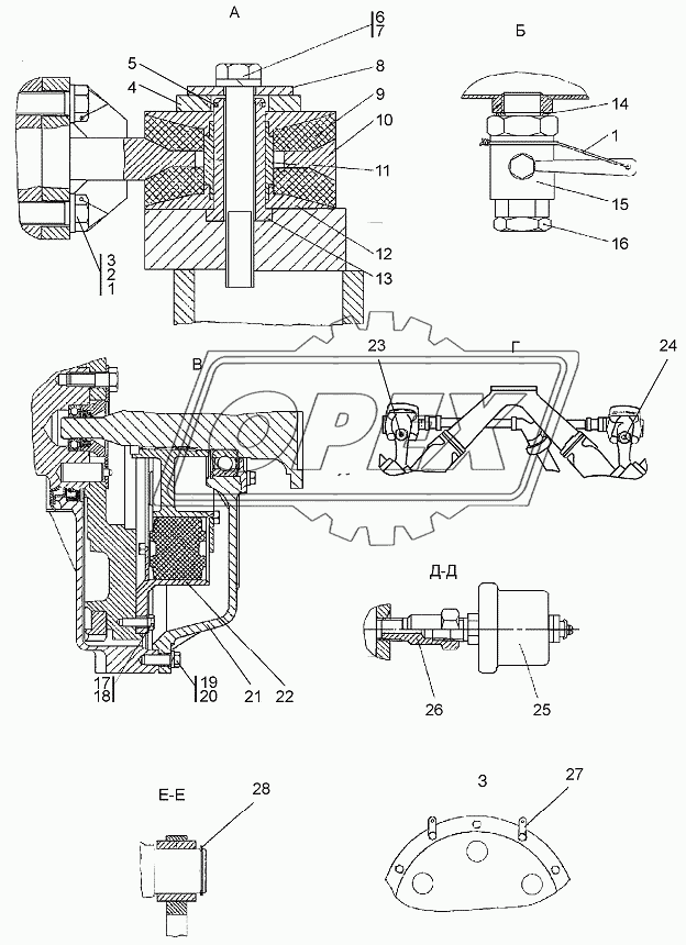 Установка двигателя$Engine mounting