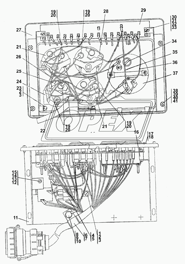 Щиток приборов 1