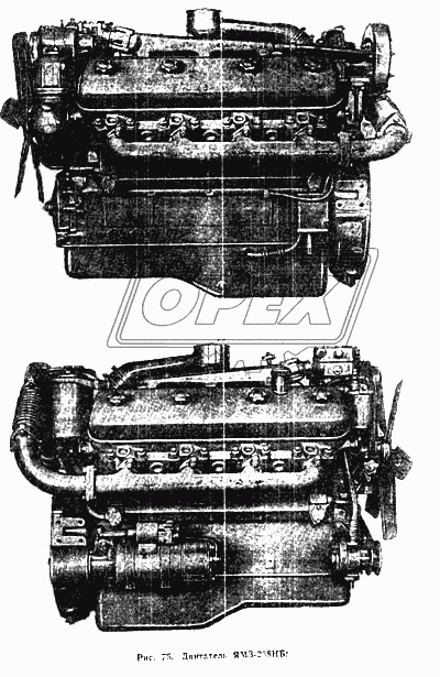 Двигатель ЯМЗ-238НБ