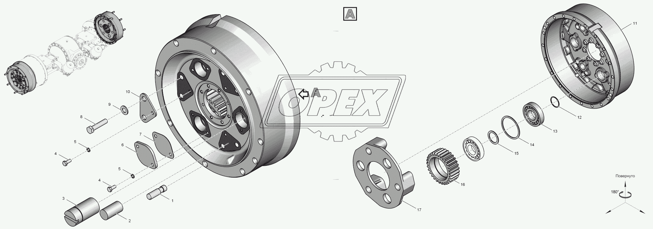 744Р1-2300020-1-01 Водило