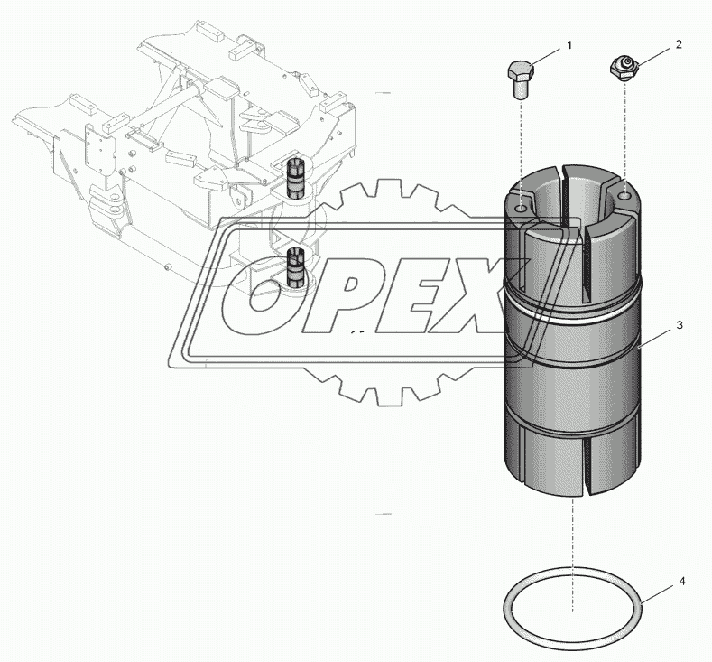 2765020-2800010 Ось