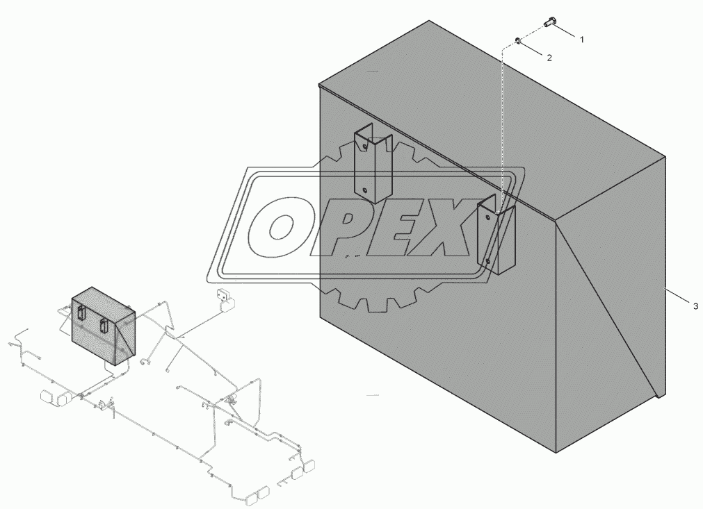 744Р-3749000-2 Контейнер