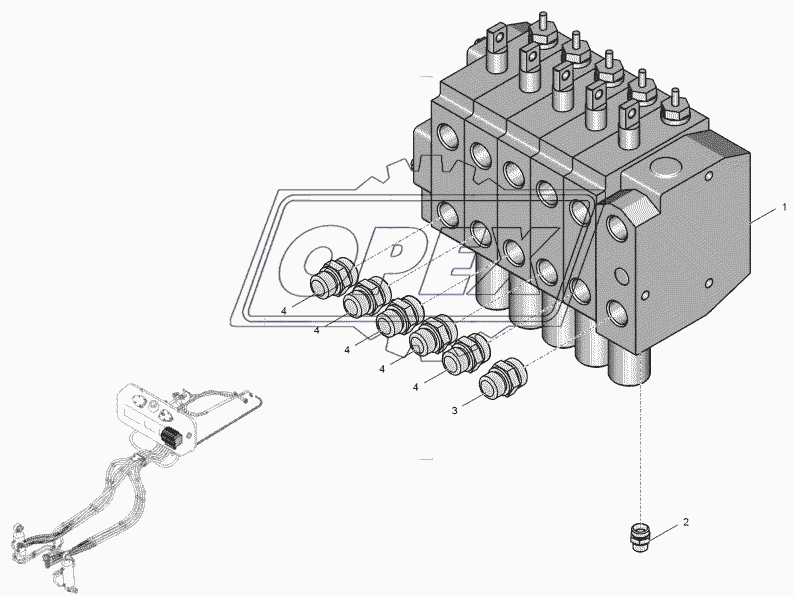 744Р3-4600010-1 Гидрораспределитель