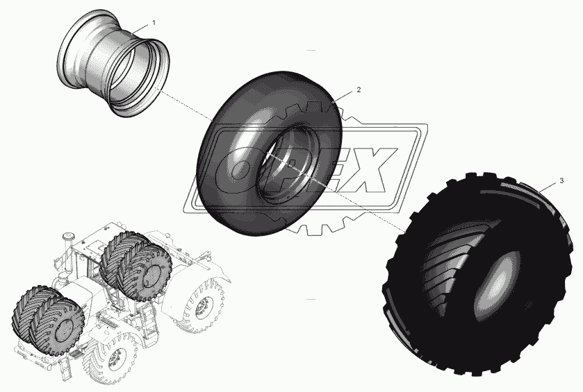 700А.31.00.010-01 Колесо правое