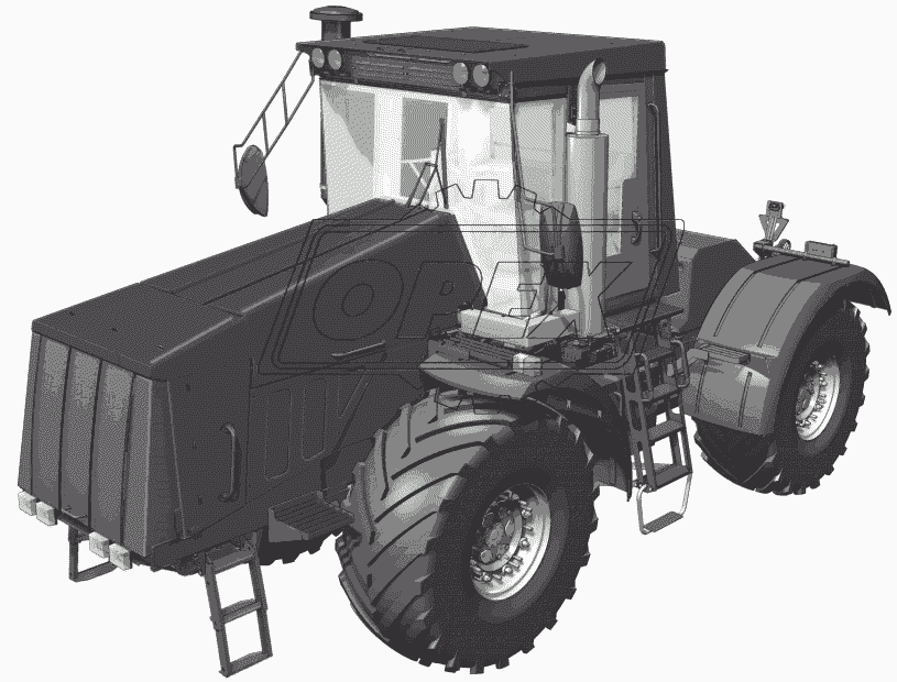 Трактор Кировец К-744-Р3Пр