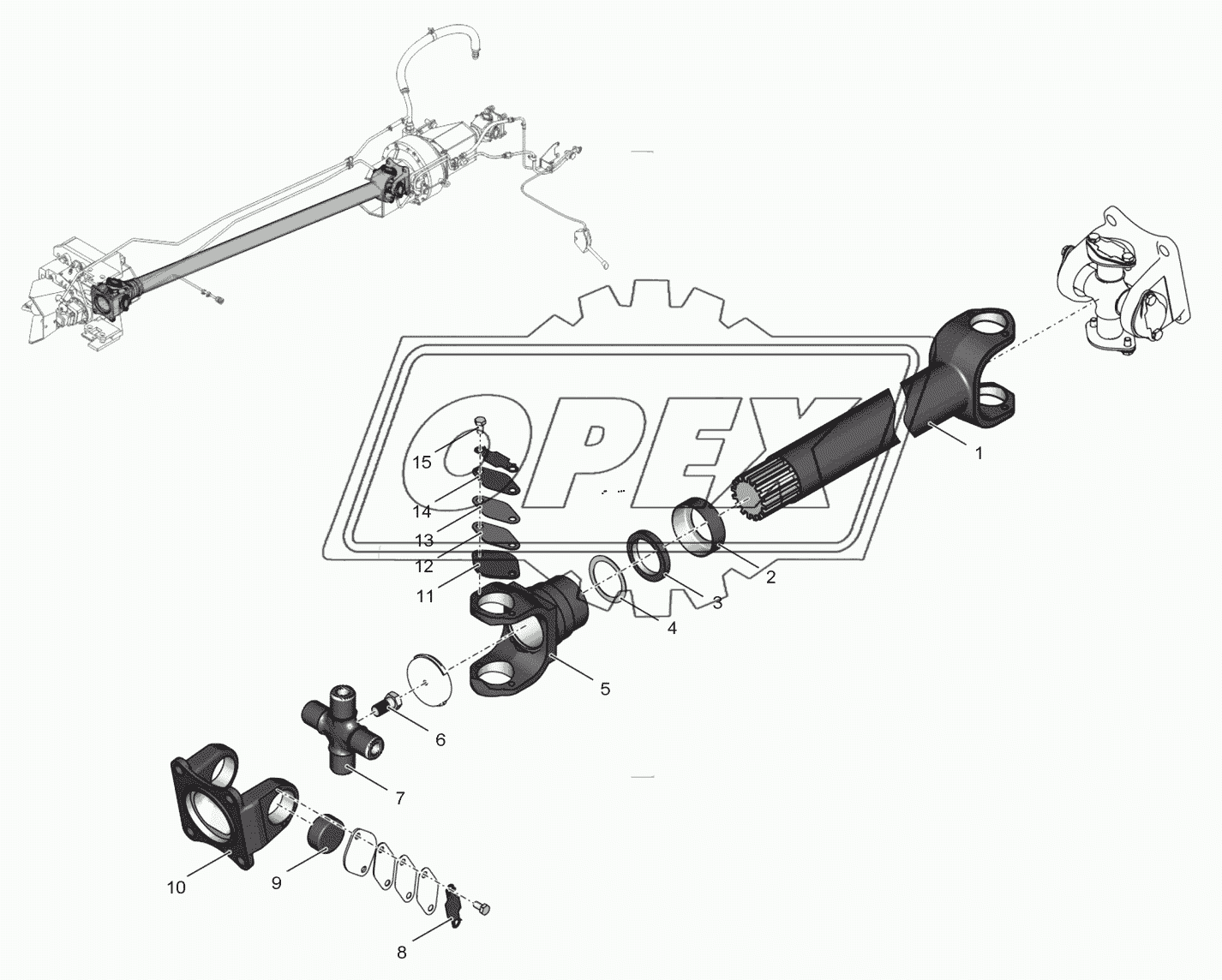 2256010-4239000 Вал карданный