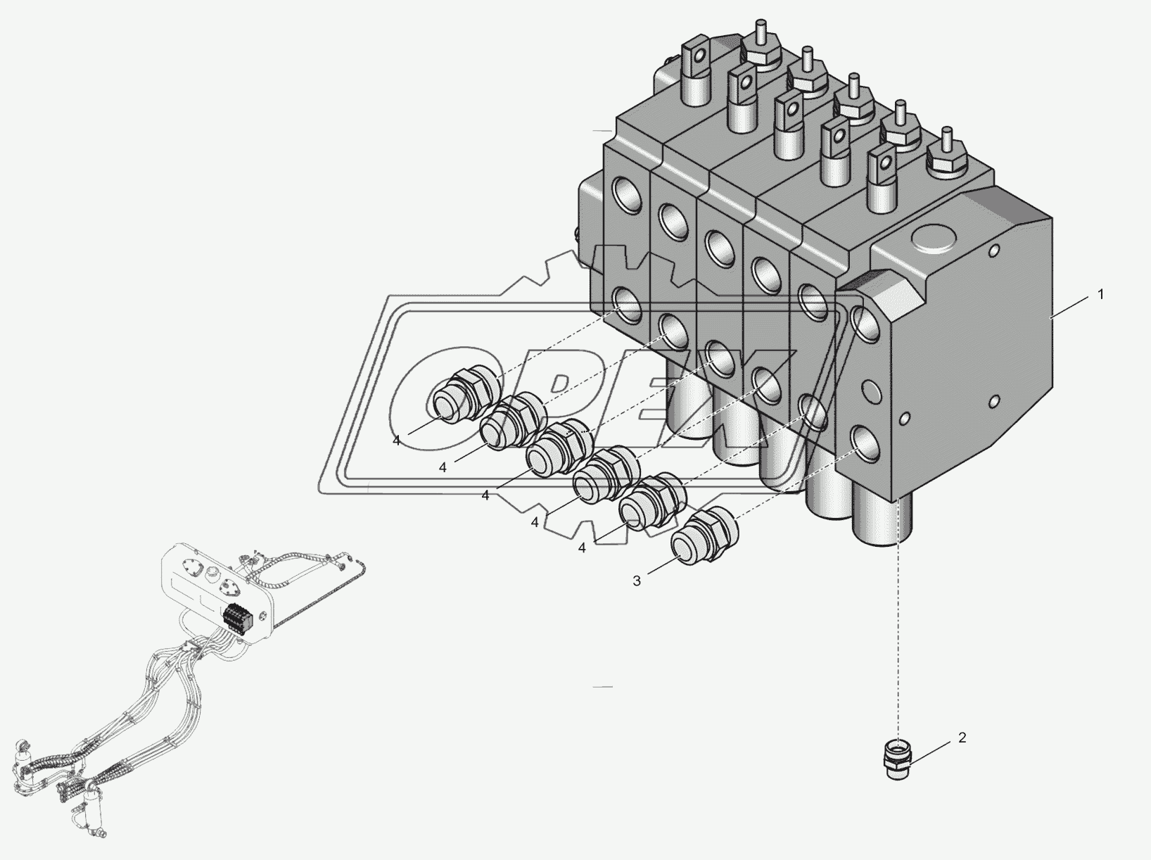 744Р3-4600010-1 Гидрораспределитель