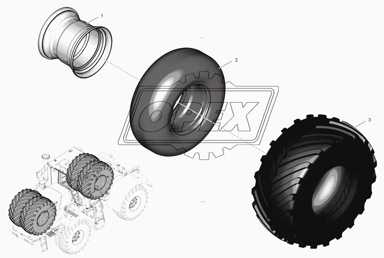 700А.31.00.010-01 Колесо правое