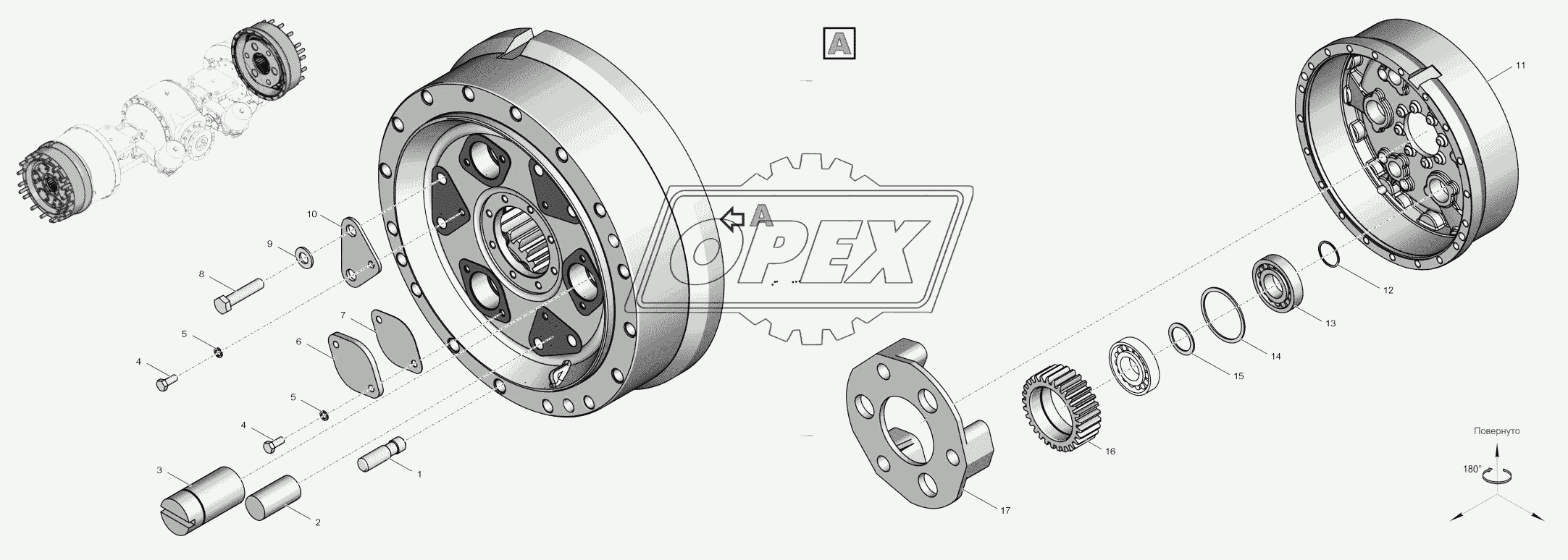 744Р1-2300020-1 Водило