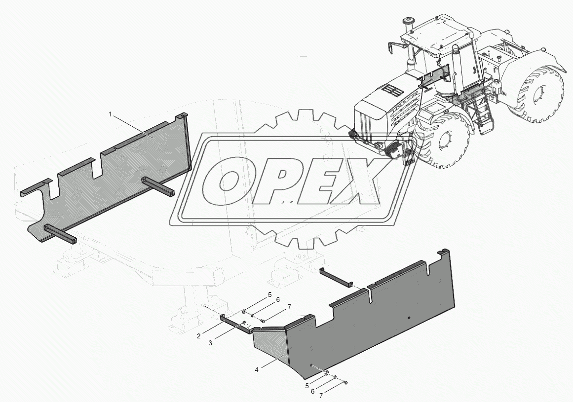 744РС-8400000 Облицовка