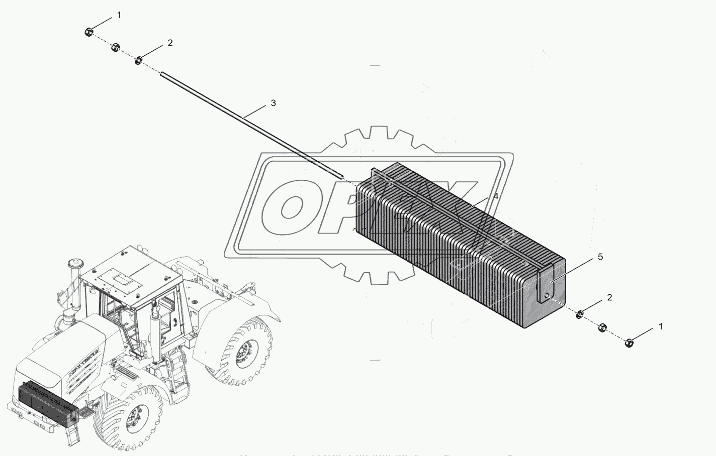 744Р3-4705000-02 Груз балластный