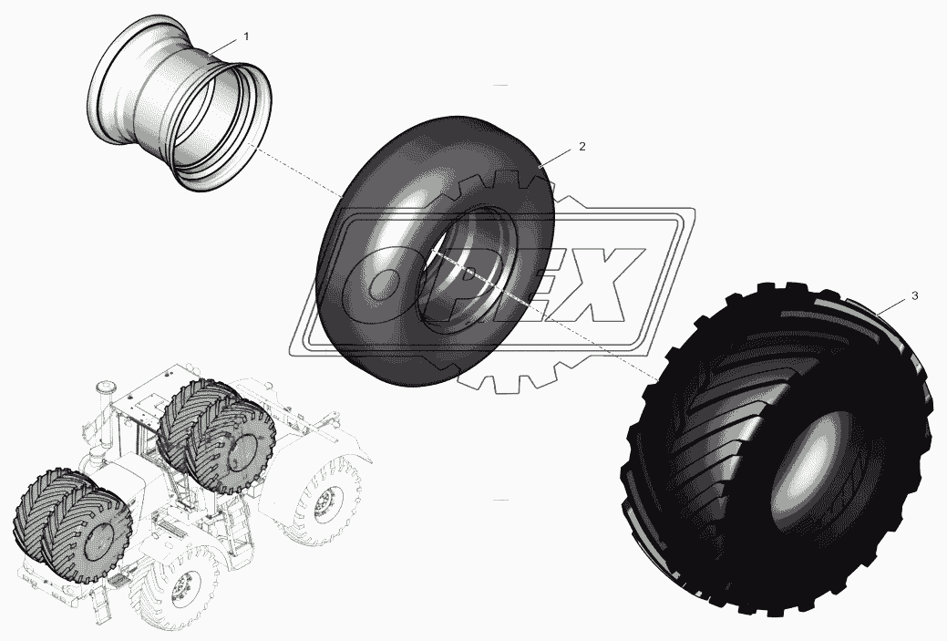 700А.31.00.010-01 Колесо правое