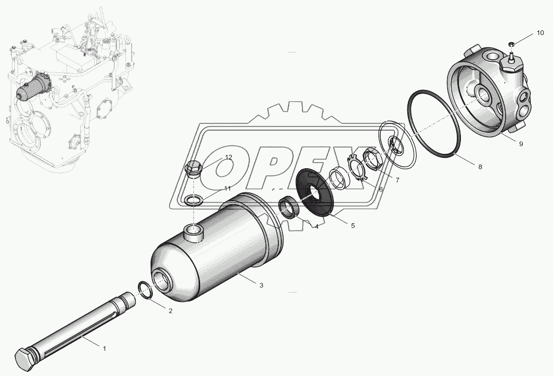 2256010-1716000 Фильтр коробки передач