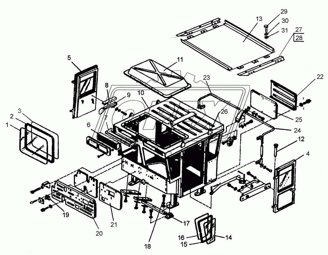 Кабина 2765020-6700000-1