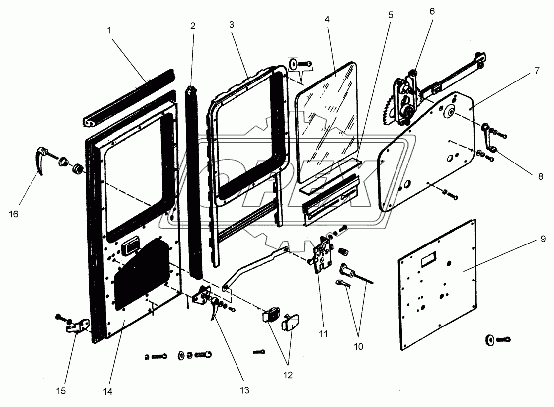 Дверь правая 2256010-6708000-1