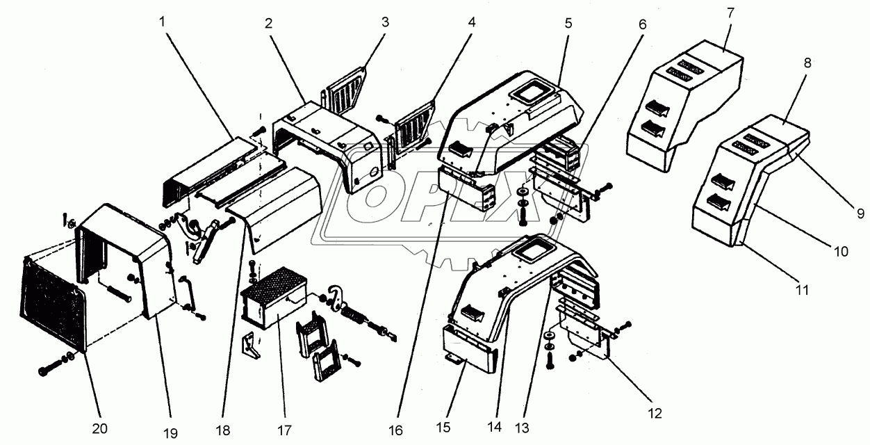 Облицовка 702МВ-8400000