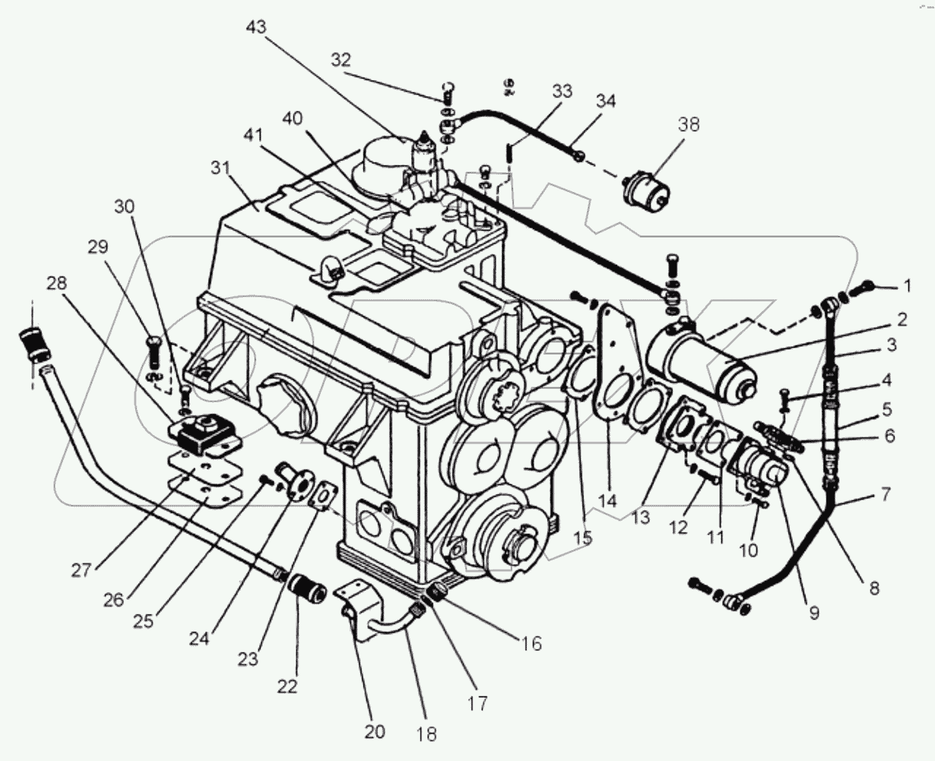  Установка коробки передач