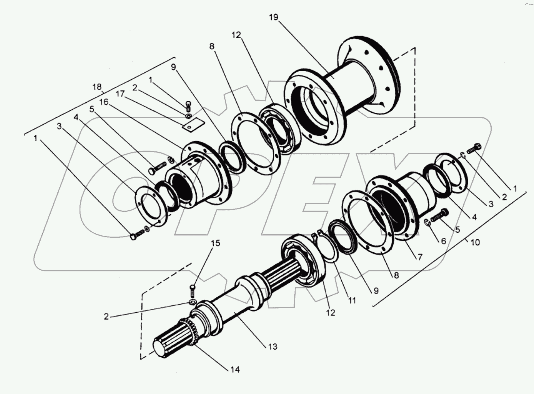  Опора промежуточная