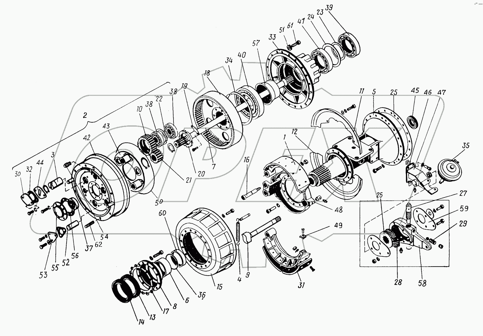  Мост ведущий
