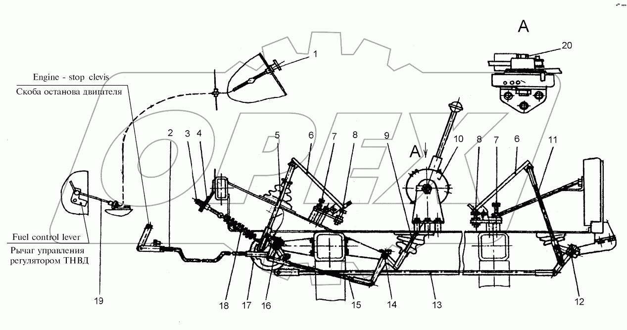  Управление подачей топлива