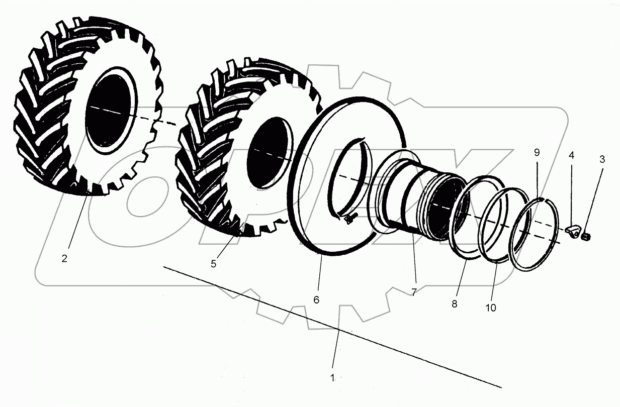  Колесо с шиной