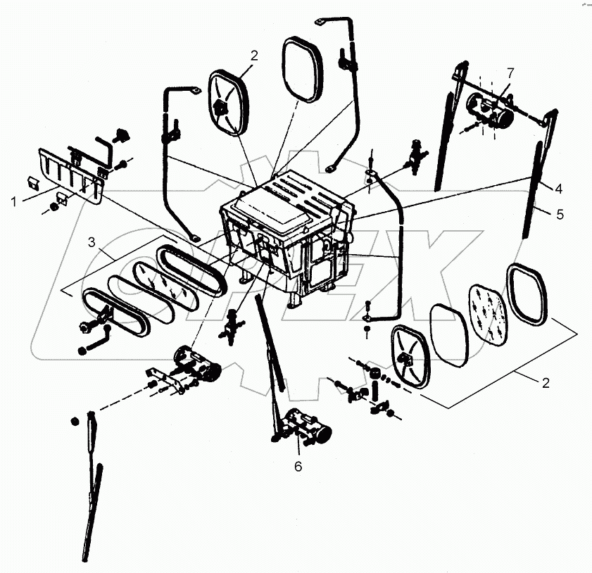  Принадлежности кабины