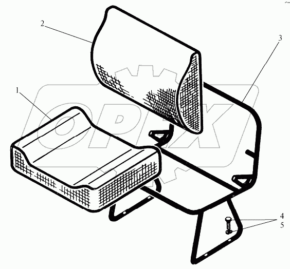  Сиденье дополнительное