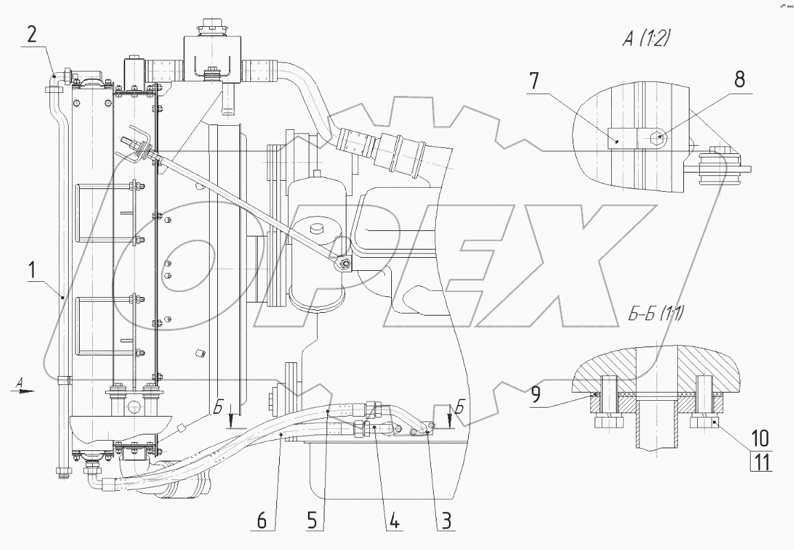  Система смазки двигателя