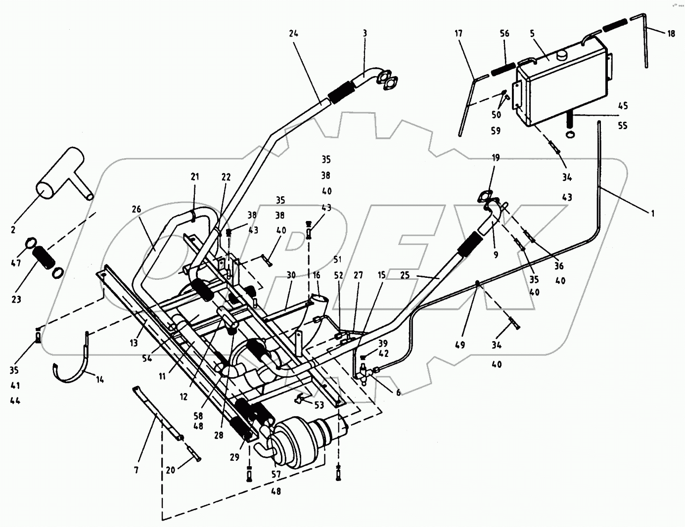  Система обогрева двигателя