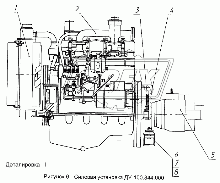 Силовая установка ДУ-100.344.000 1