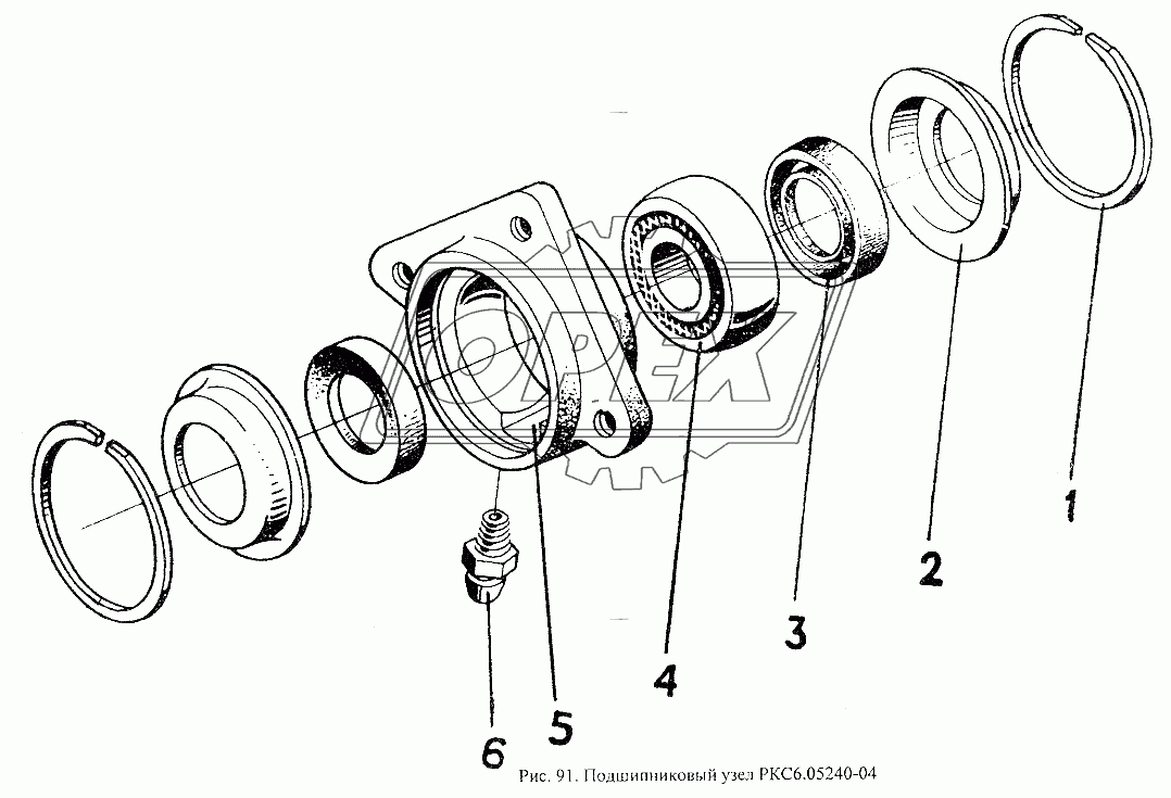 Подшипниковый узел РКС6.05240-04