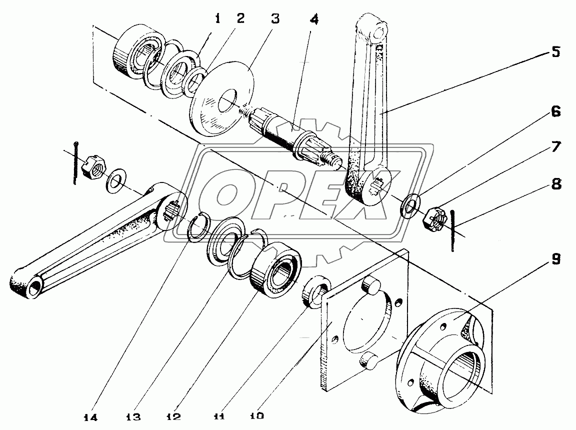 Вал СПС14100