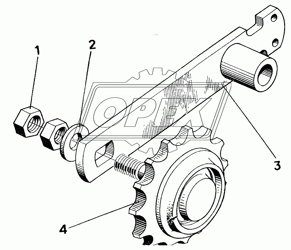 Натяжное устройство ДМД59240-05