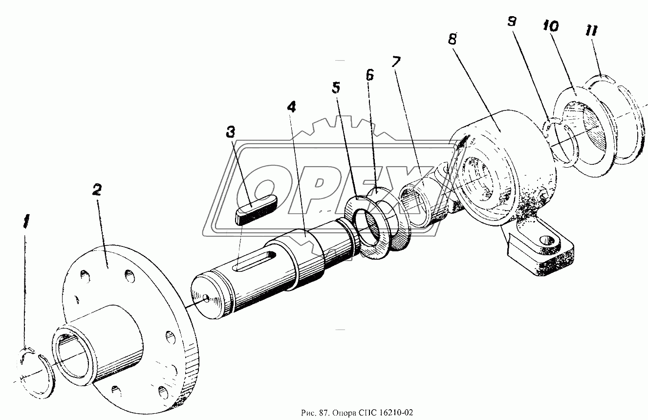 Опора СПС16210-02