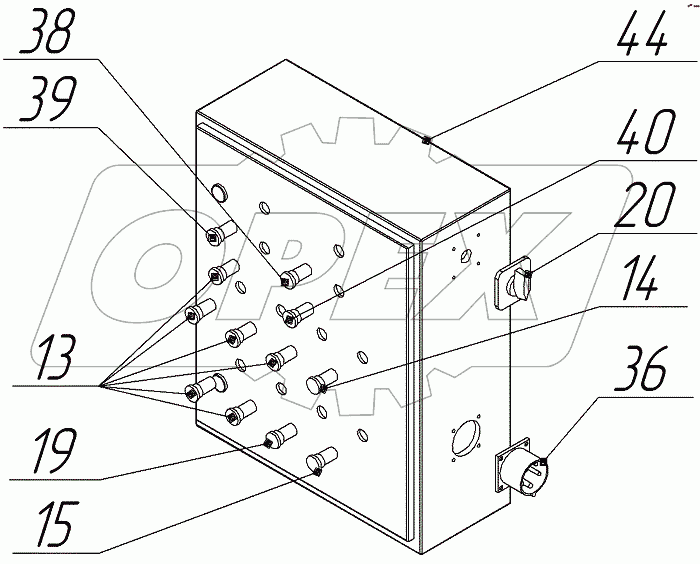  Пульт управления ИЯПБ.11.35.00.000