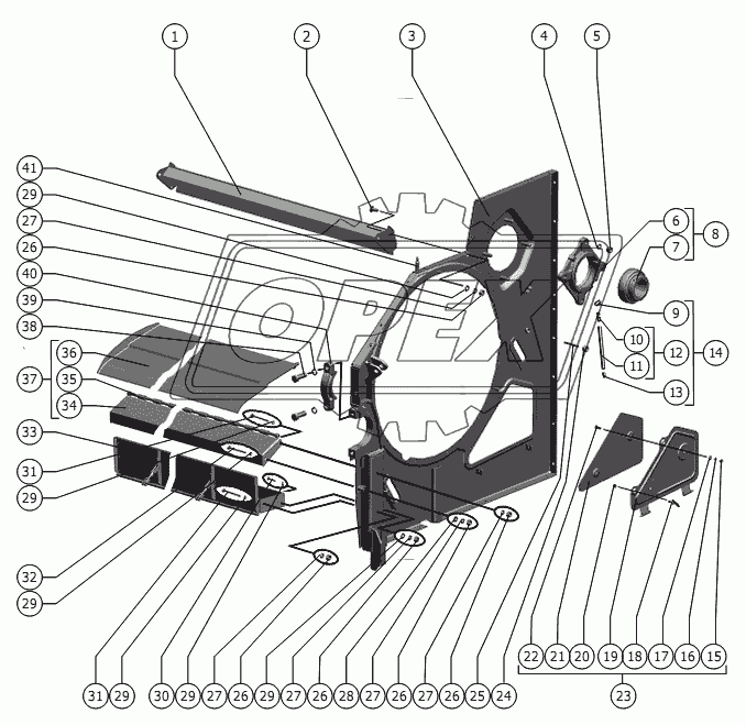 Панель левая