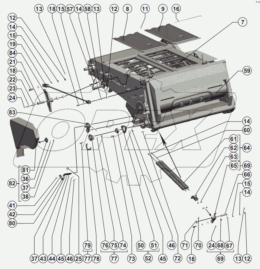 142.03.00.000 Камера наклонная