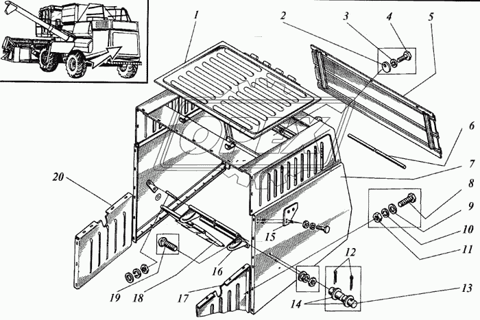 Капот (1500А)