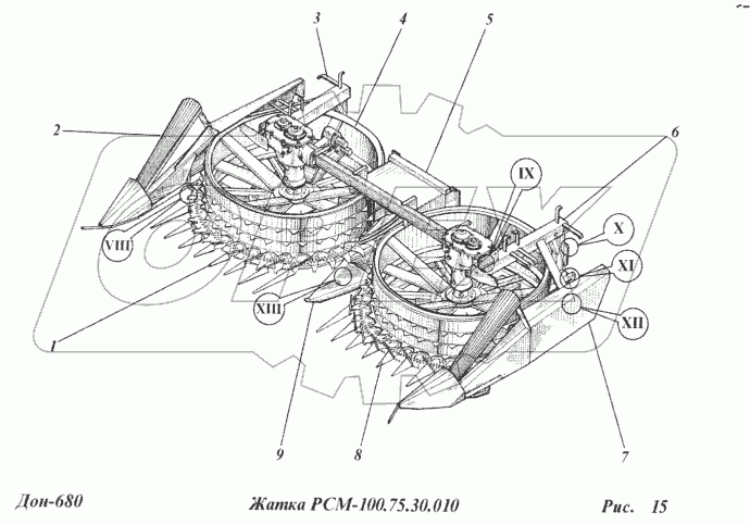 Жатка РСМ-100.75.30.010