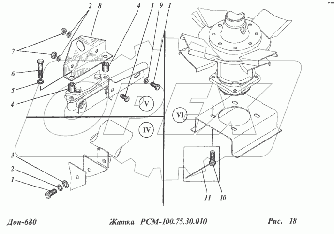 Жатка РСМ-100.75.30.010