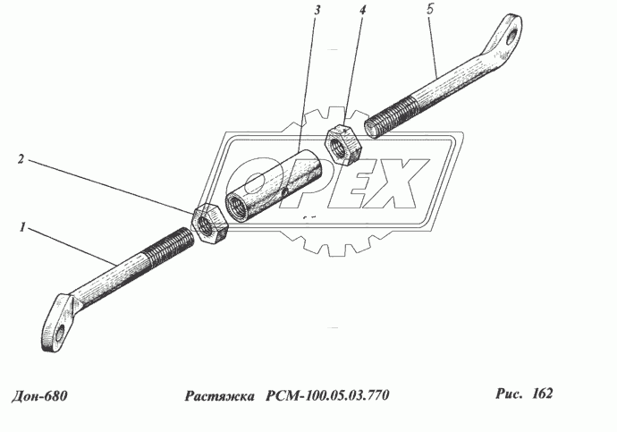 Растяжка РСМ-100.05.03.770