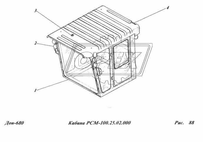 Кабина РСМ-100.25.02.000