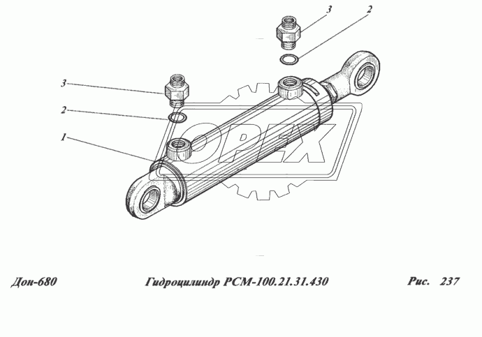 Гидроцилиндр РСМ-100.21.31.430