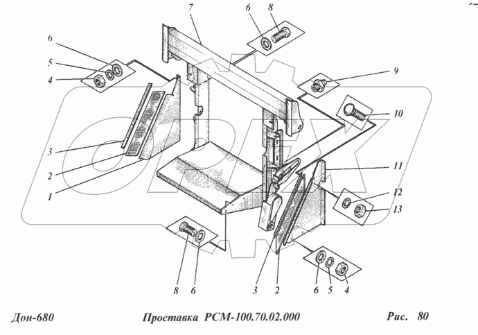 Проставка РСМ-100.70.02.000