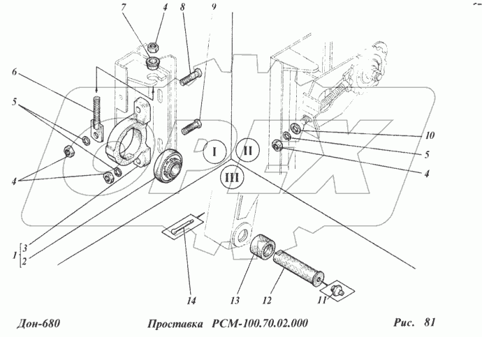 Проставка РСМ-100.70.02.000