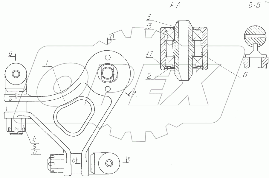  Коромысло (ЖКС 01.530)