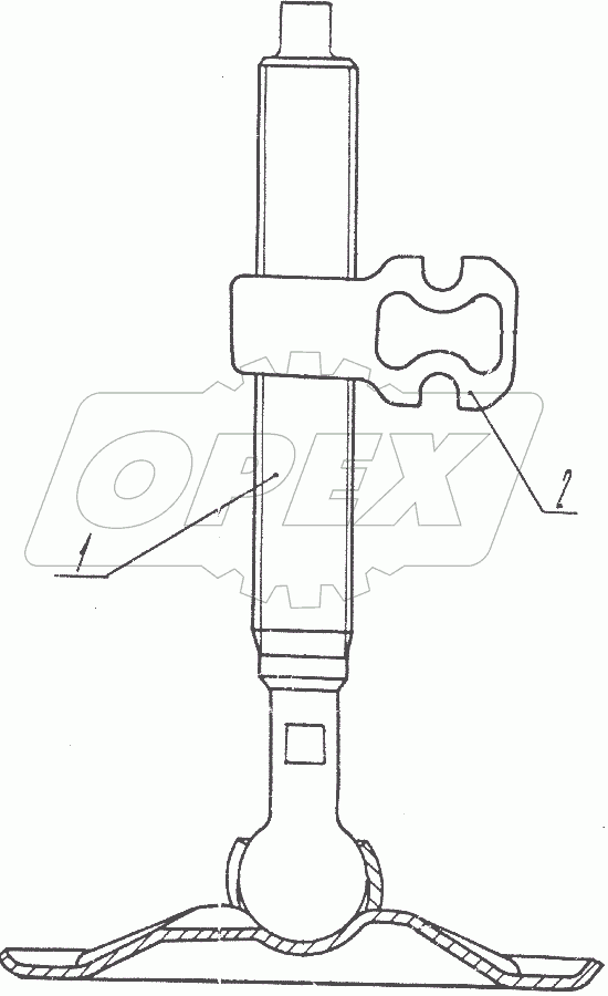  Опора жатки (3518050-12350А)