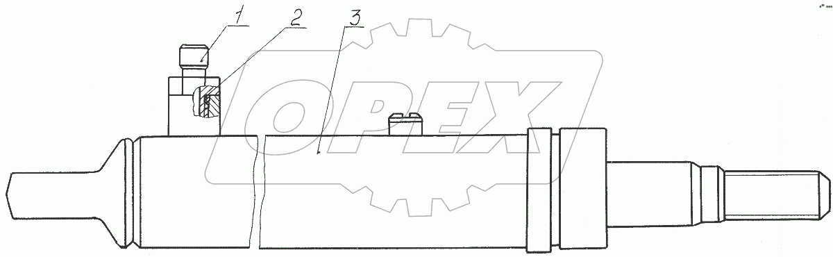  Гидроцилиндр (РСМ-10.27.15.150)