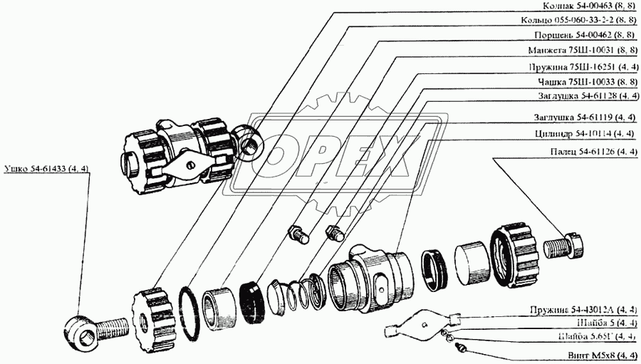 Цилиндр тормозной